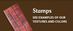 Stamps: See Examples of Our Textures and Colors